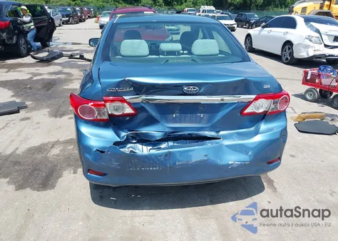 2013 Toyota Corolla Le z USA, uszkodzony, nr VIN 5YFBU4EE4DP207981